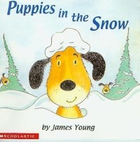 Image of Puppies in the Snow